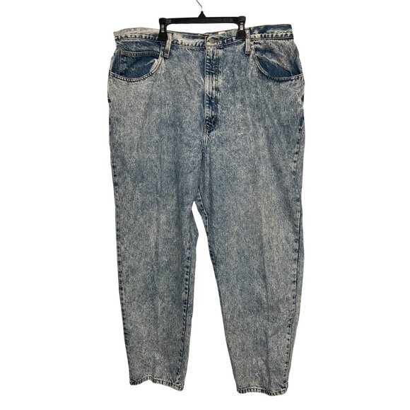 Sasson Modern Basics Acid Wash 80’s Mom Jeans Super High Waist Size 26W Women’s - Picture 1 of 10